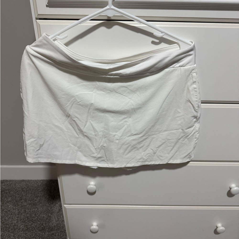 White Nike Golf Skirt